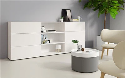 Wooden Office Cabinets with Drawers
